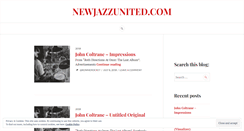 Desktop Screenshot of newjazzunited.com